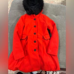 Cat & Jack Red and Black Coat